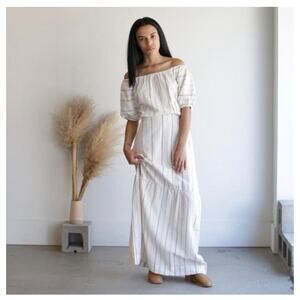 Ace & Jig S Quince Maxi Dress in Ambrosia Cream